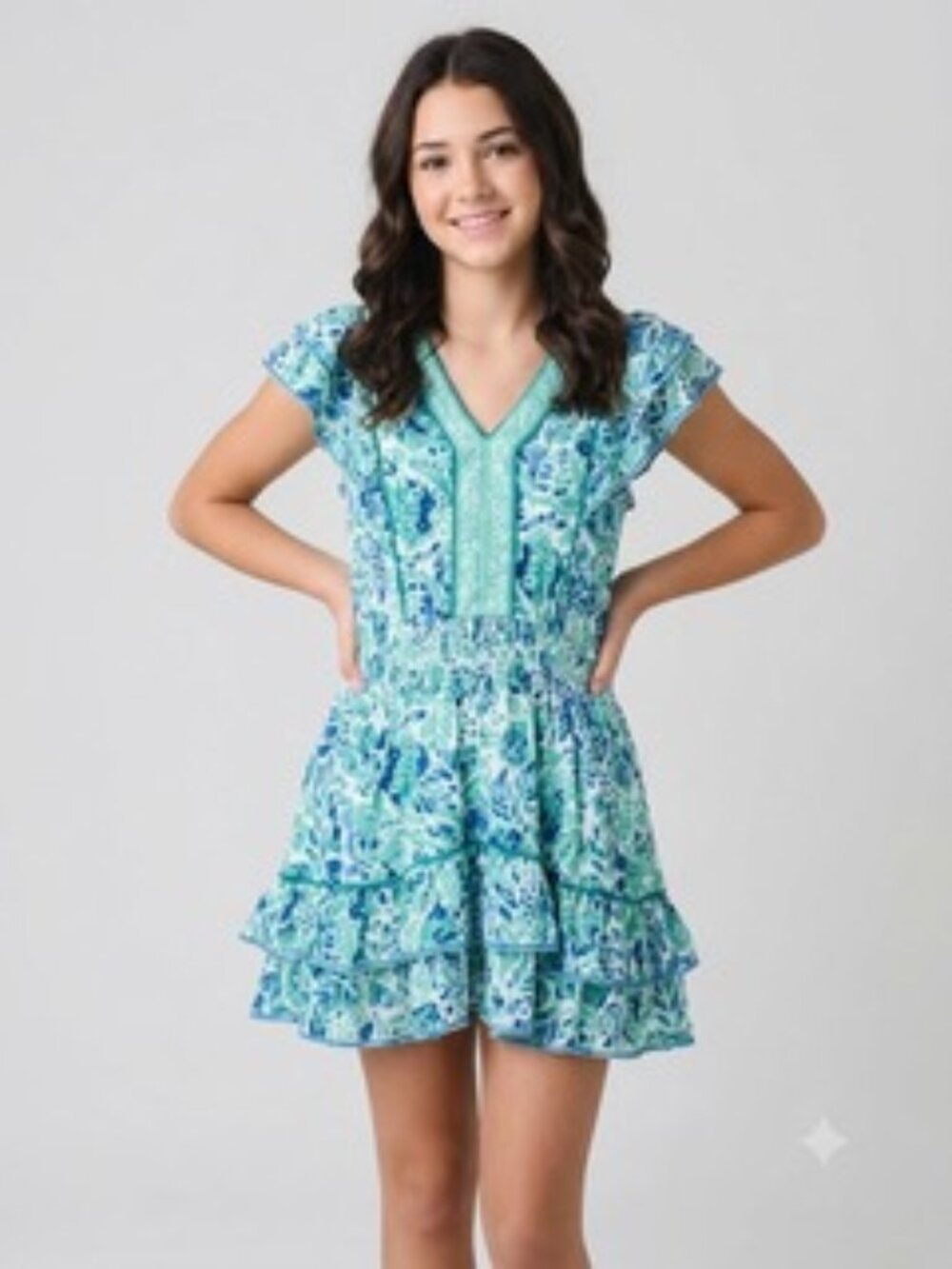 Poupette St Barth "Mini Dress Sasha" for Girls (or simply the Sasha Mini Dress).